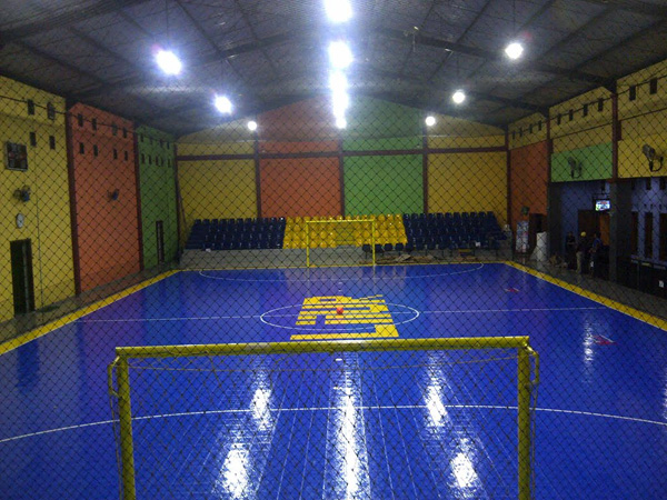 Lantai Interlock Futsal Semarang